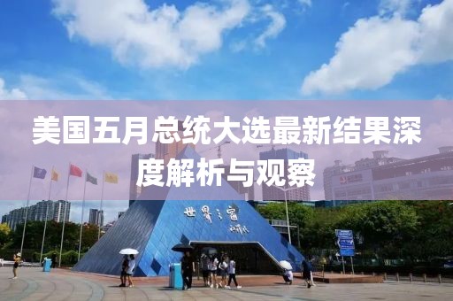 美国五月总统大选最新结果深度解析与观察