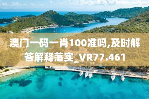 澳门一码一肖100准吗,及时解答解释落实_VR77.461