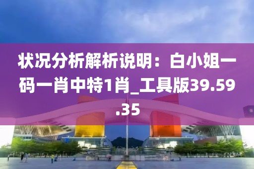 状况分析解析说明：白小姐一码一肖中特1肖_工具版39.59.35