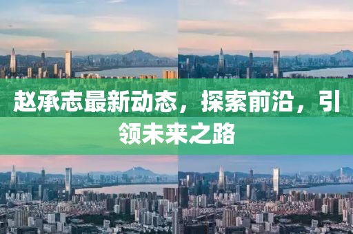 赵承志最新