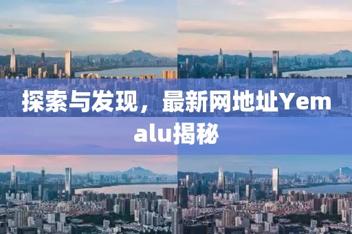 最新网地址yemalu
