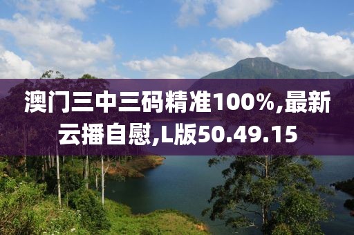 澳门三中三码精准100%
