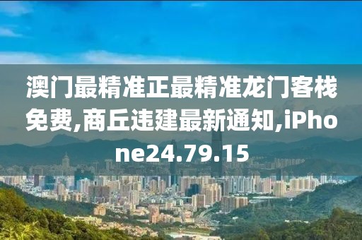 澳门最精准正最精准龙门客栈免费