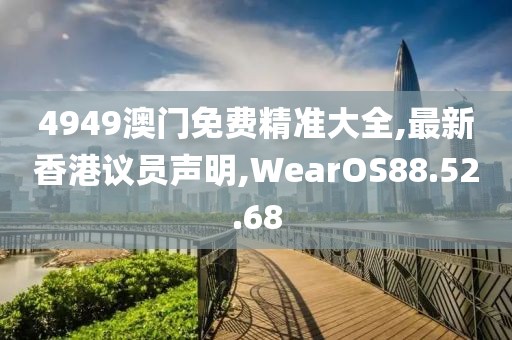 4949澳门免费精准大全