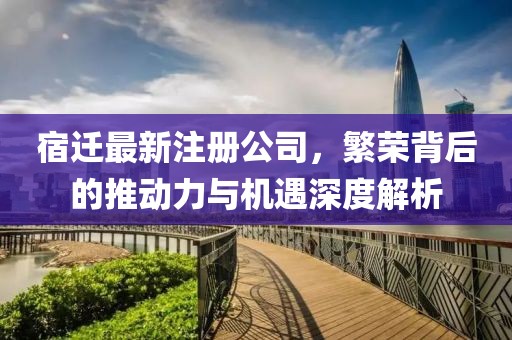 宿迁最新注册公司，繁荣背后的推动力与机遇深度解析