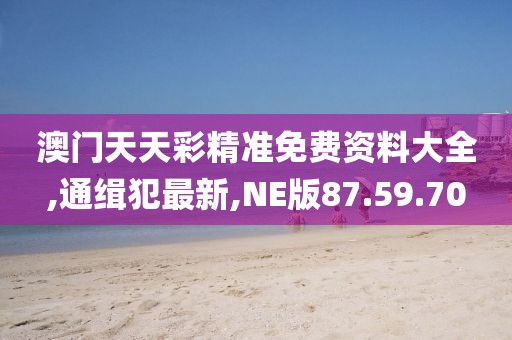 澳门天天彩精准免费资料大全,通缉犯最新,NE版87.59.70