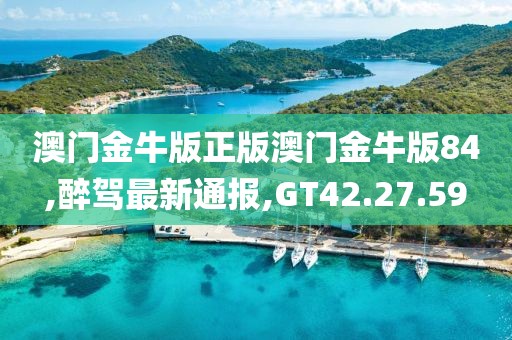 澳门金牛版正版澳门金牛版84,醉驾最新通报,GT42.27.59