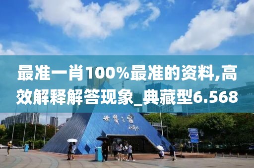 最准一肖100%最准的资料,高效解释解答现象_典藏型6.568