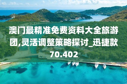 澳门最精准免费资料大全旅游团,灵活调整策略探讨_迅捷款70.402